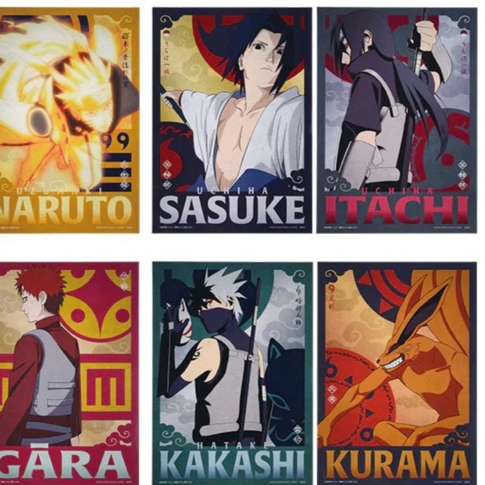 Naruto Shippuden posters